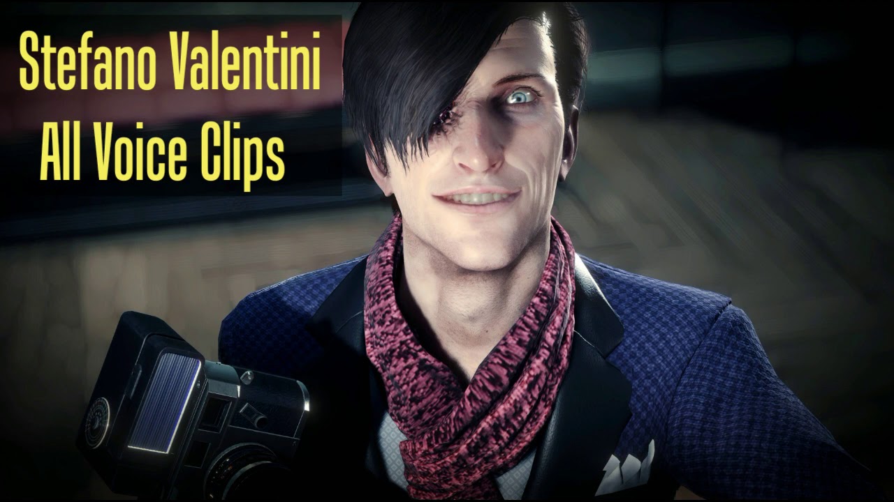 All Stefano Valentini Voice Clips (The Evil Within 2)