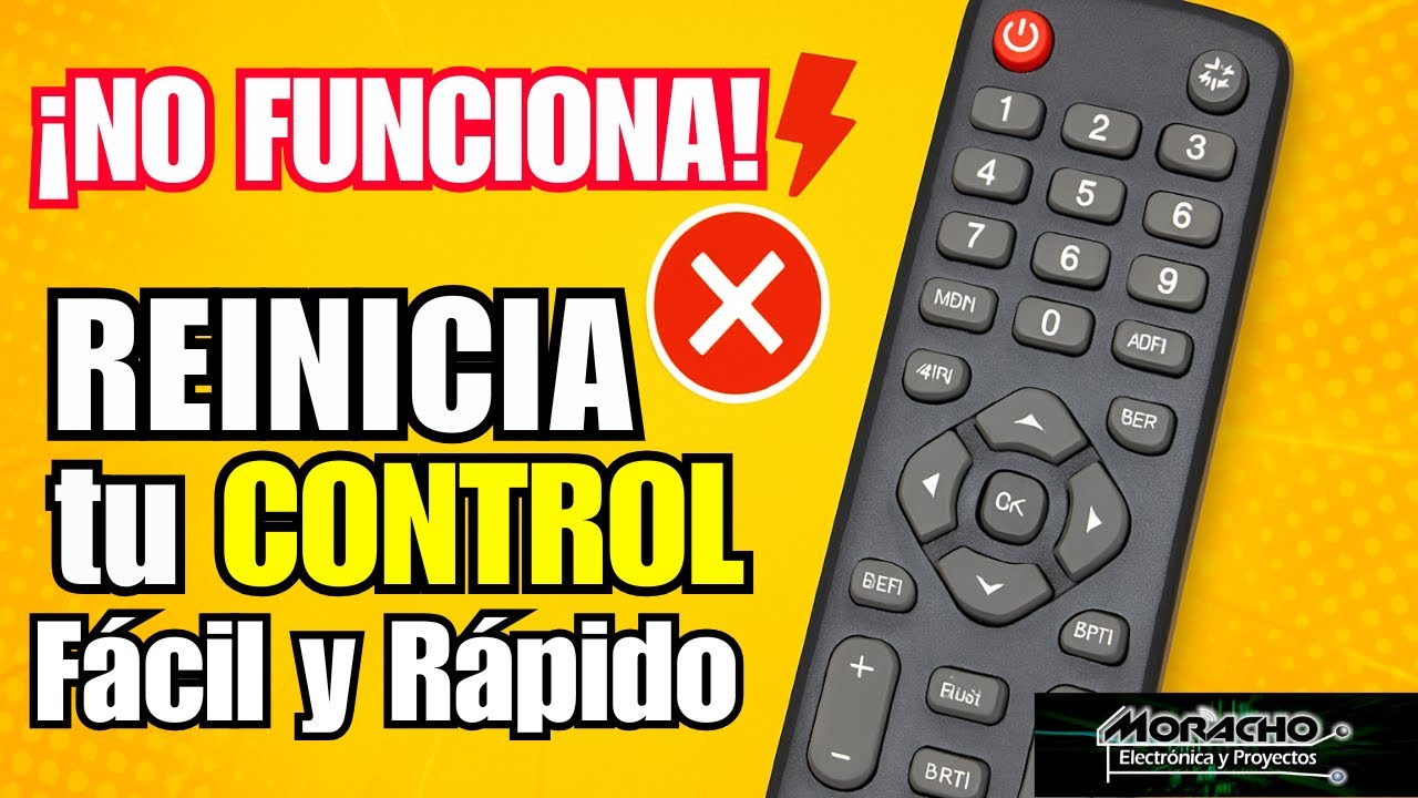 Como Reiniciar o Formatear un Control Remoto UNIVERSAL. Aprende a Probar su estado de Funcionamiento