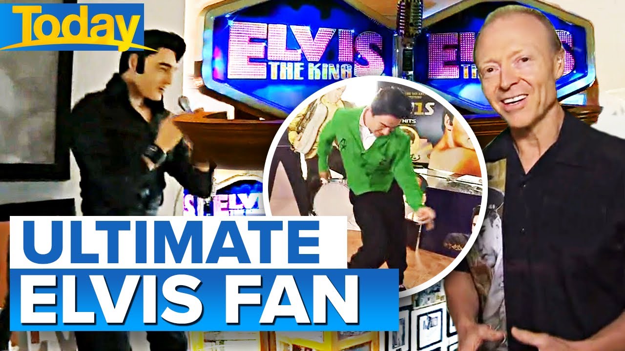 Man decks out entire house in Elvis Presley memorabilia | Today Show Australia