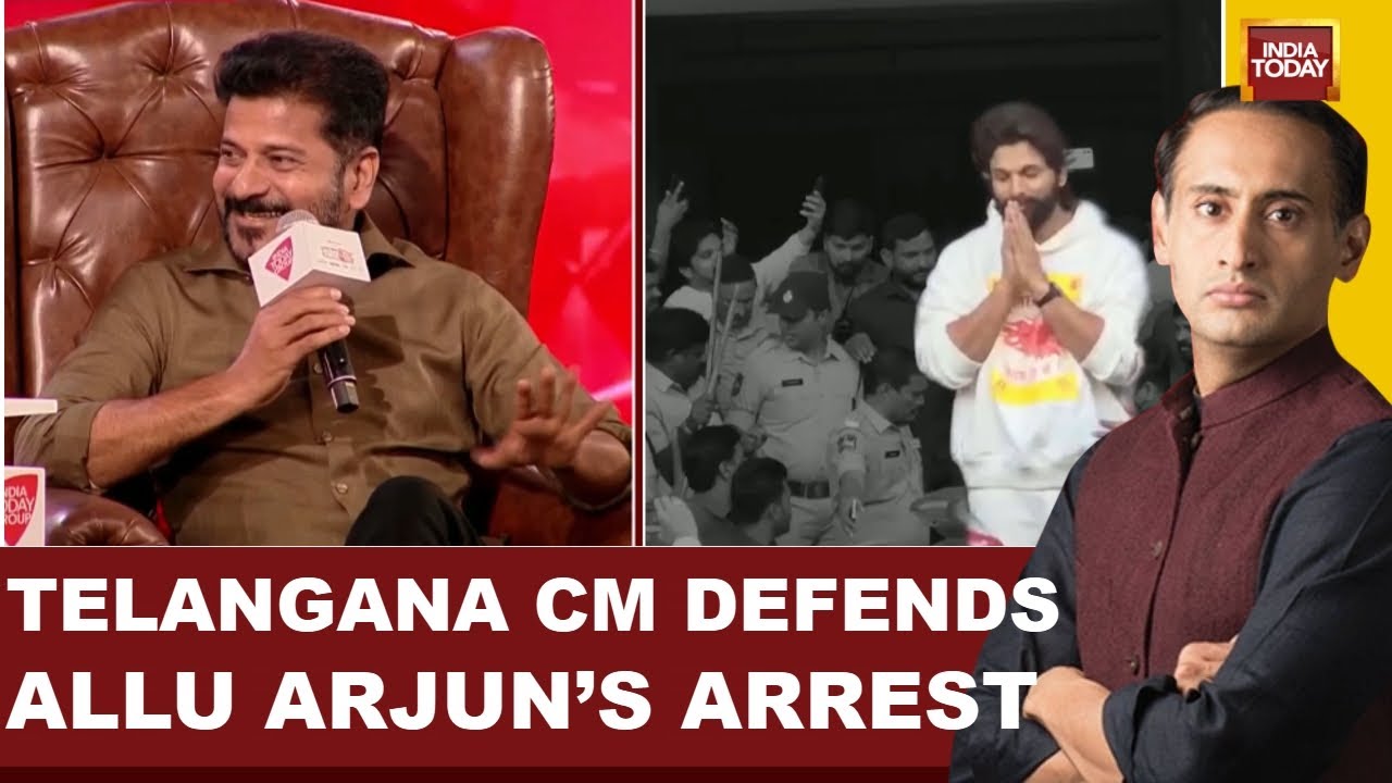 Allu Arjun's Arrest: Telangana CM Revanth Reddy Defends Arrest | India Today