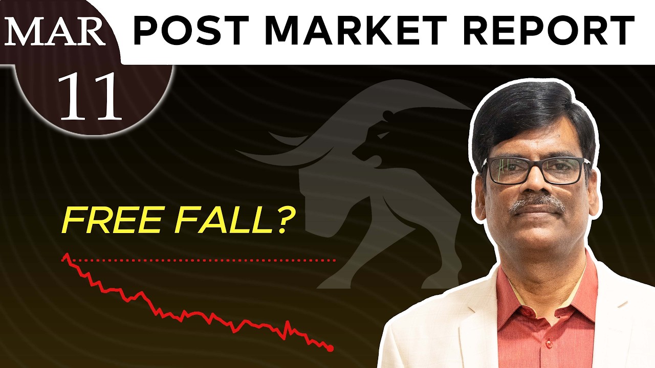 FREE FALL? Post Market Report 11-Mar-26