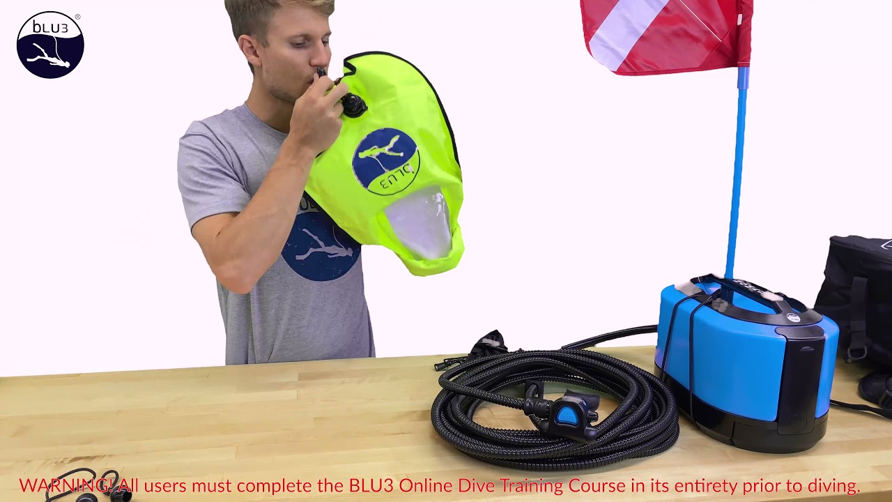 BLU3 Training: How to Set Up Nomad For Diving