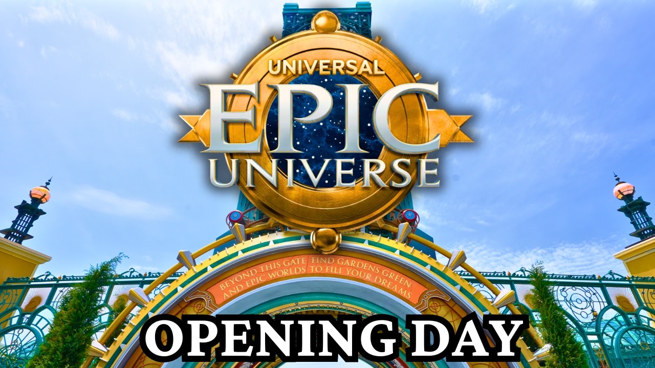 Epic Universe - Opening Day Tour & Ride POVs 2025 | 4K 60FPS