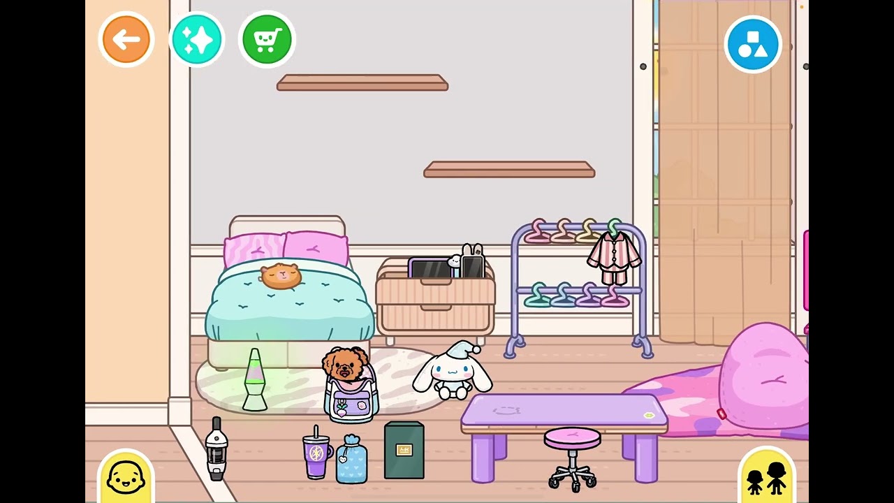 Ich räume ein Haus in Toca Boca ein 😍