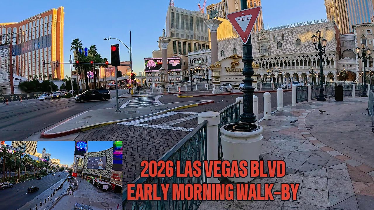 2026 Las Vegas Blvd Early Morning Walk By