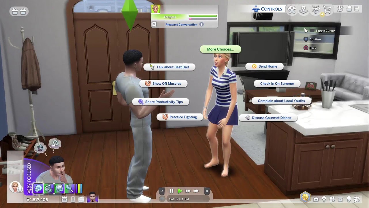 The Sims 4 - Leveling up/making money (PS5)