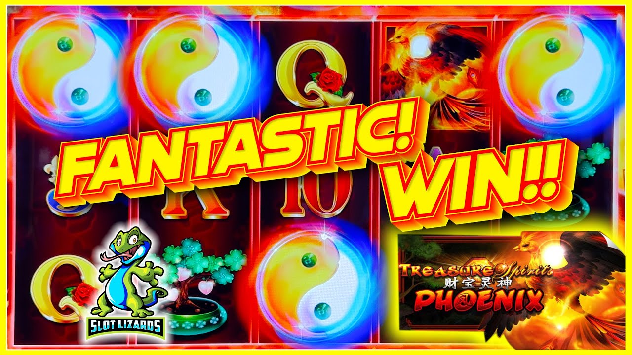 4 SYMBOL TRIGGER BIG WIN! I LOVE THIS GAME! Treasure Spirits Phoenix Slot