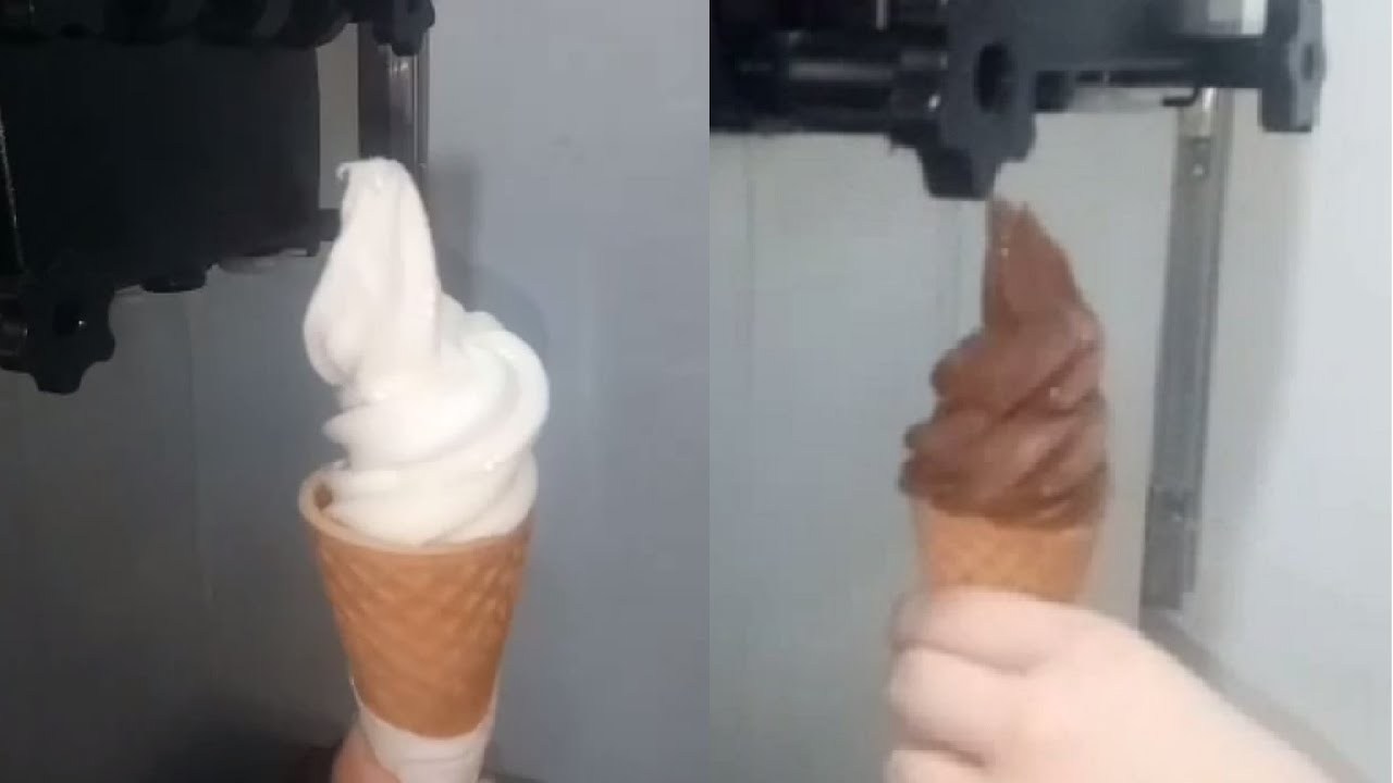How To Make Soft Serve Ice Cream || Commercial Quality