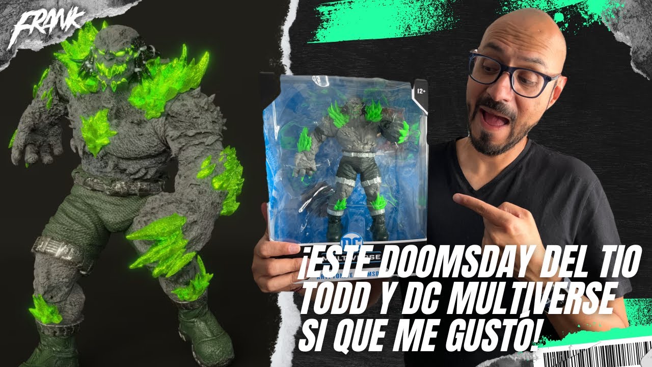 ¿ ES DOOMSDAY LA MEJOR MEGA FIG PARA LOS FANS DE SUPERMAN? | UNBOXING/RESEÑA EN VIDEO #dcmultiverse