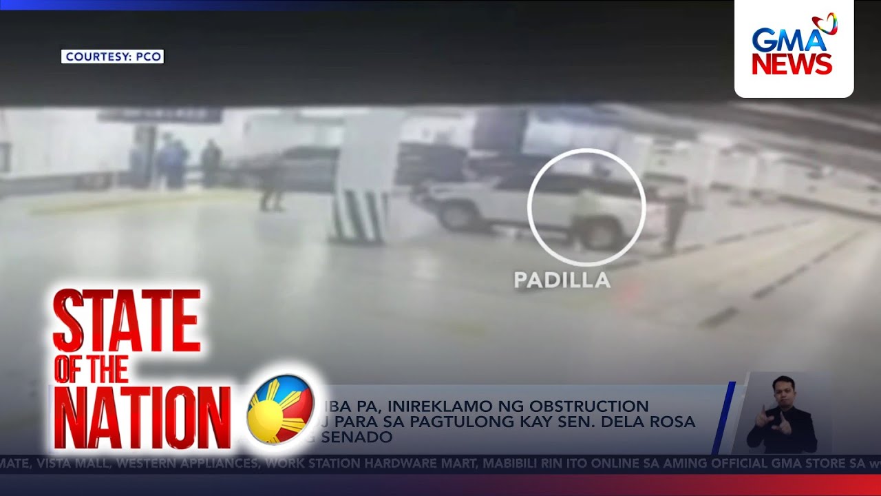 PNP-CIDG files obstruction of justice raps vs. Sen. Padilla, 6 others | SONA
