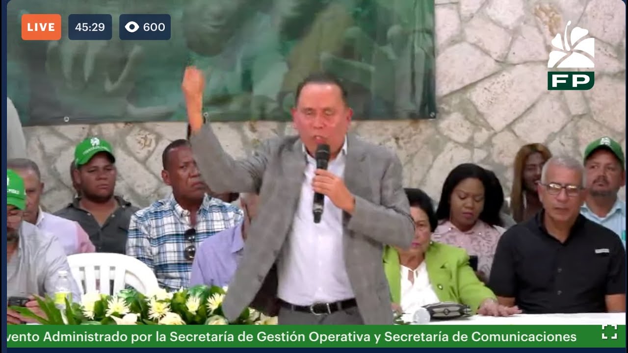 Palabras del Dr. Radhamés Jiménez en Prov. El Seibo 15072023