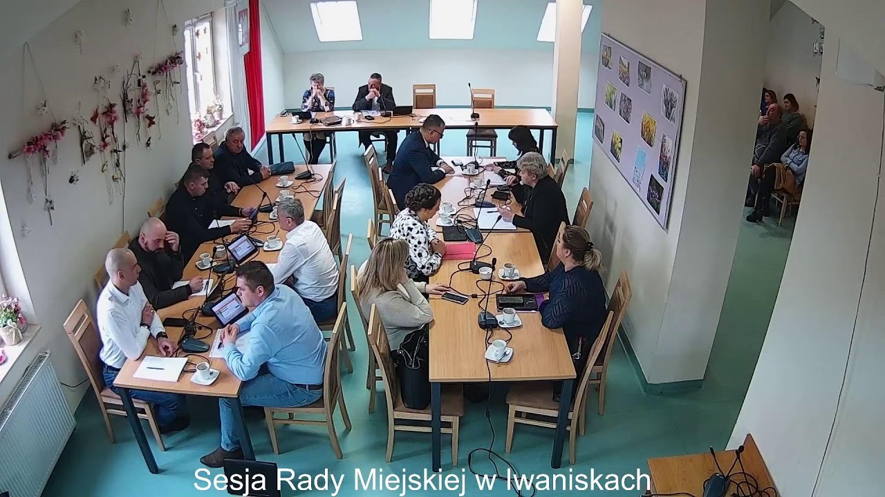 Urząd Miasta i Gminy Iwaniska - transmisja sesji Rady Miejskiej 24 II 2025