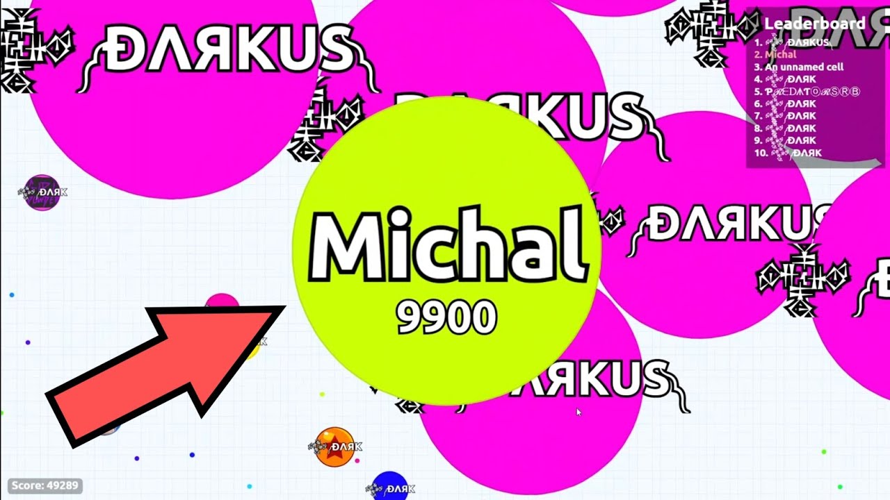 Agar.io: Избавляемся от ботов на серверах! Соло-геймплей Agar.io
