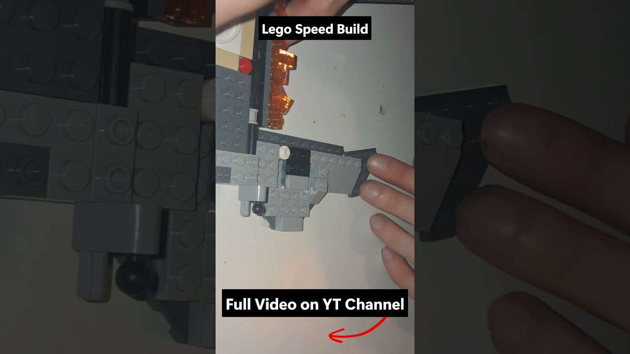 Speed building Lego obi-wan-kenobi vs darth vader 75334