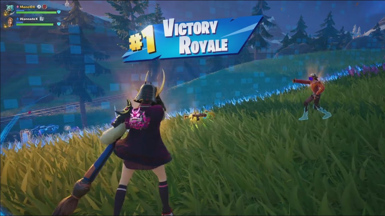 Fortnite - The exploding repeater is too OP! Duos Victory Royale with WannabeX
