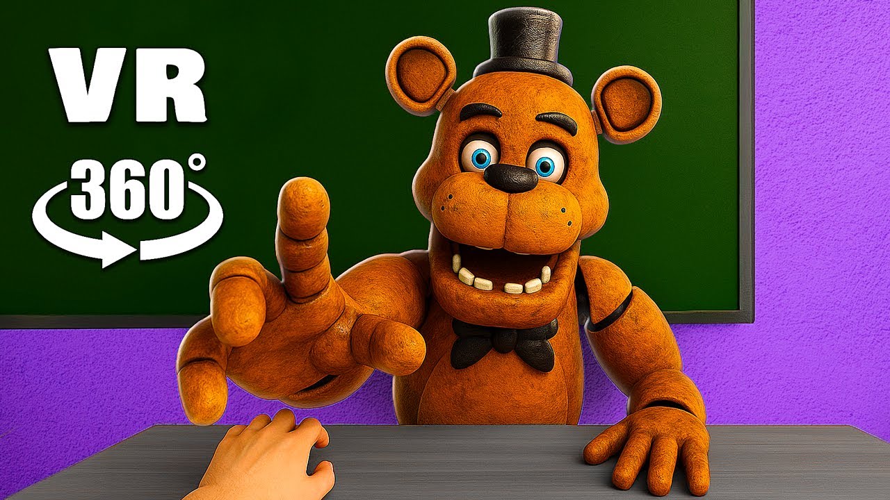 360&deg; VR - FNAF in Your School!