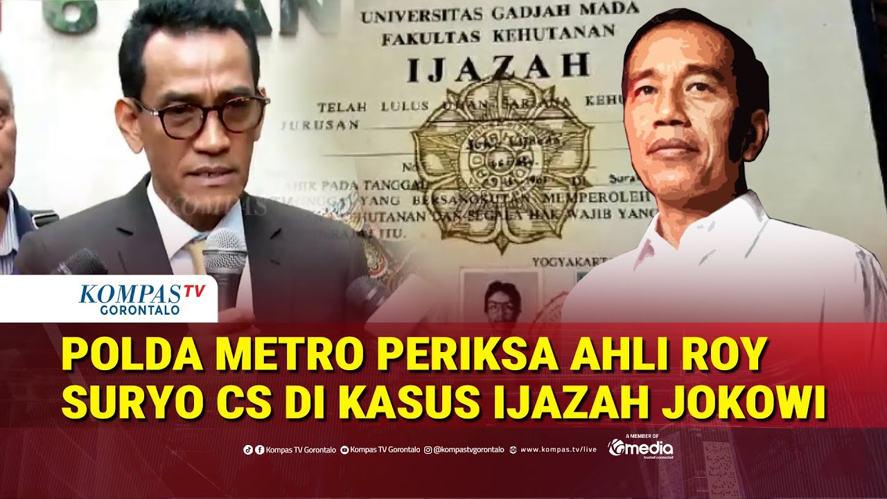 Polda Metro Periksa Ahli Roy Suryo Cs di Kasus Ijazah Jokowi