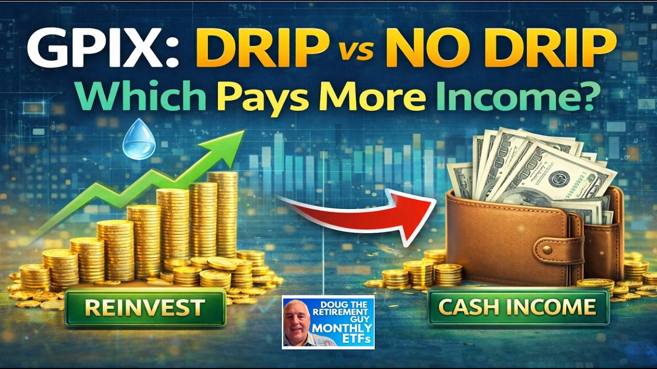 GPIX DRIP vs. NO DRIP: Which Strategy Wins for Passive Income?