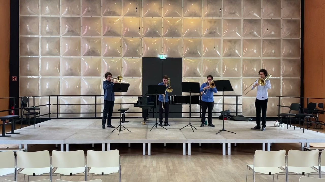 Outslider Trombone Quartet - Crucifixus, Antonio Lotti