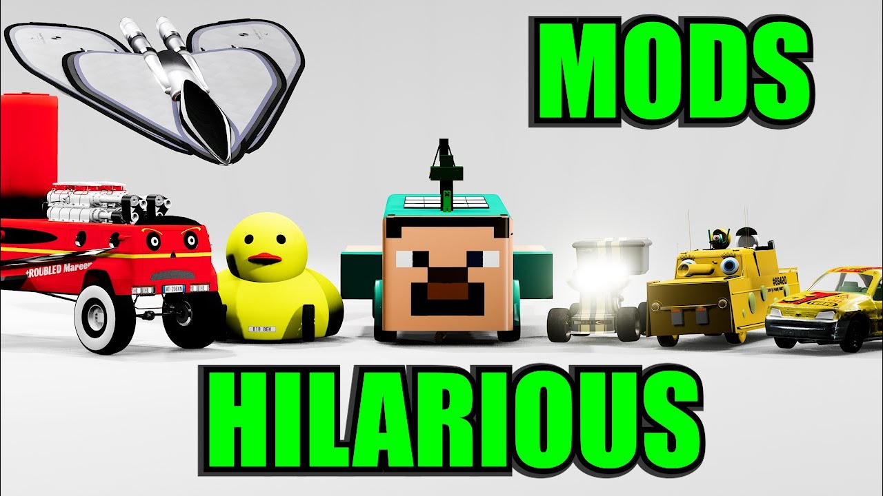 Уморительные моды BeamNG