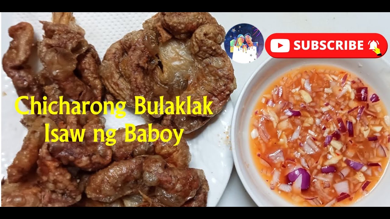 CHICHARONG BULAKLAK | Isaw ng Baboy