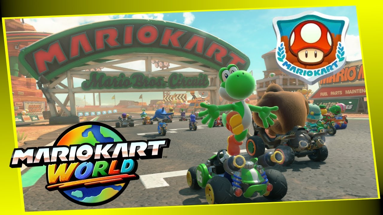 Mario Kart World! | Mushroom Cup | OPEN WORLD MARIO KART! | Part #1