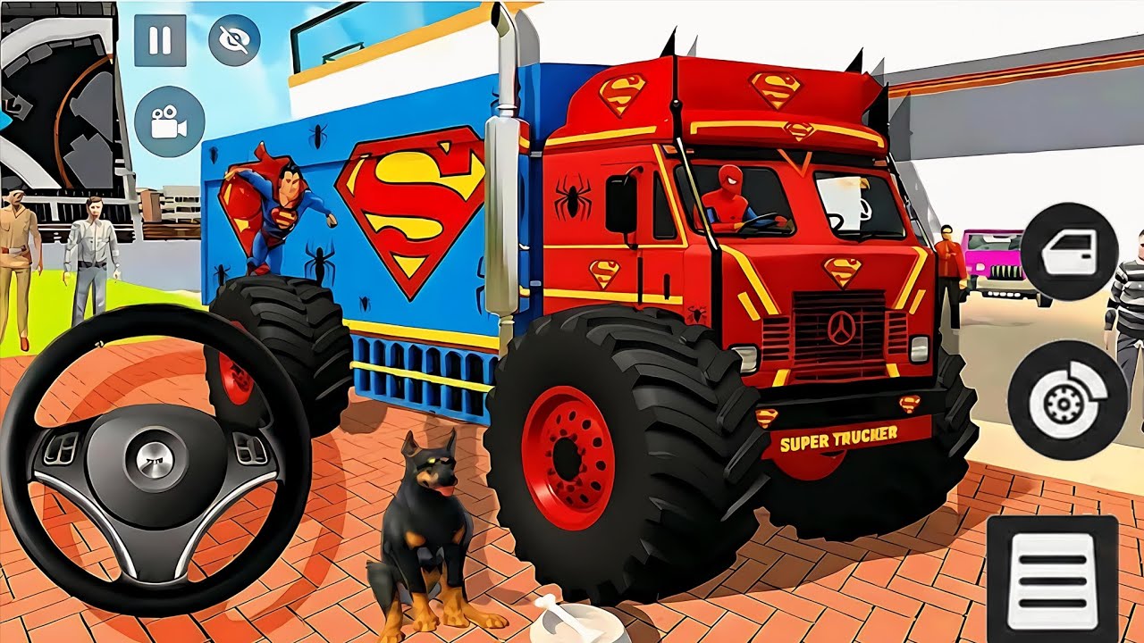 😊Indian Thift Auto Simulator | Thung Thung shaour🔥 | 🌟Yellow and ♦️Red Spider🕷️ man Game