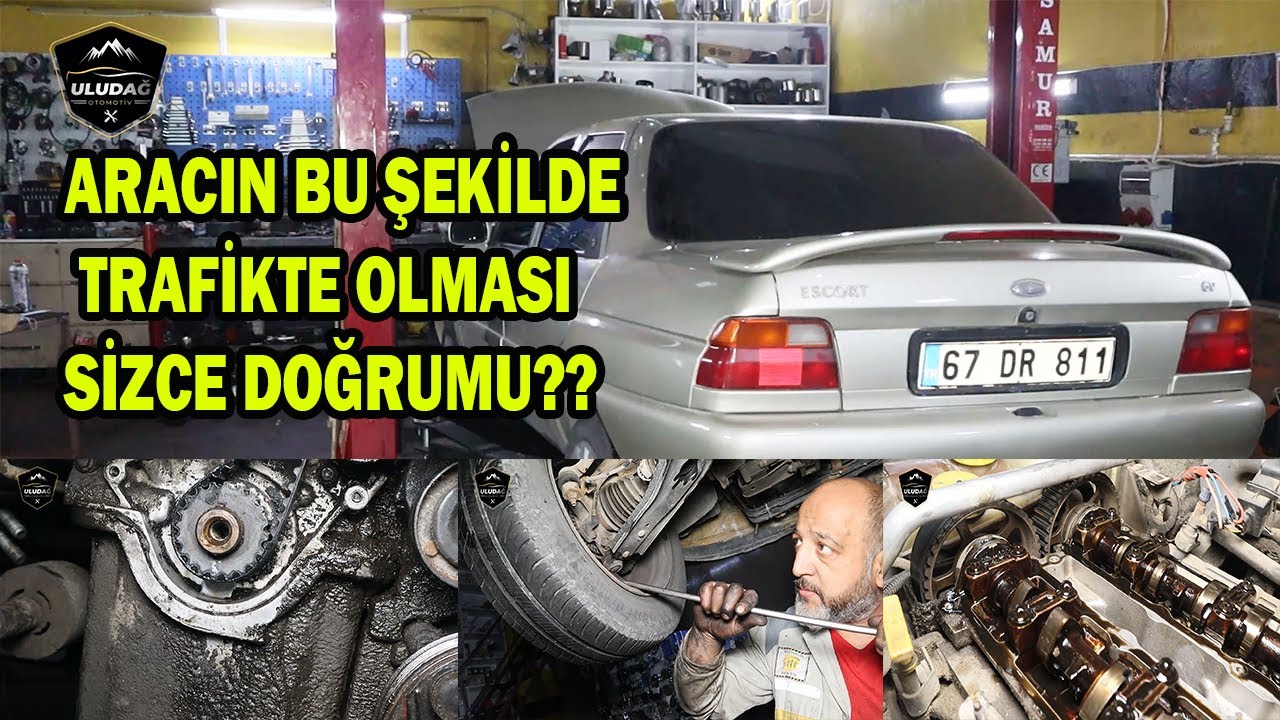 TRİGER DEĞİŞİMİ İÇİN GELDİ GÖRDÜKLERİ ŞOK ETTİ!! (Ford Escort)