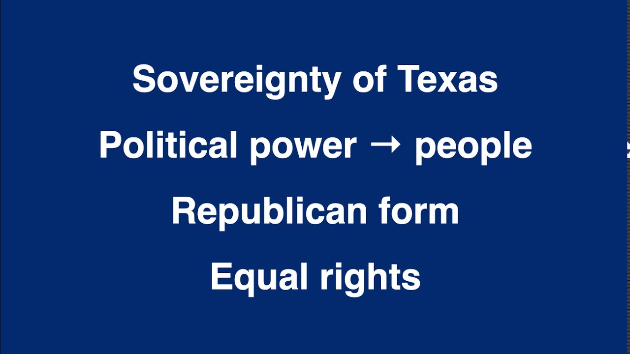 Additional Rights in the Texas Constitution