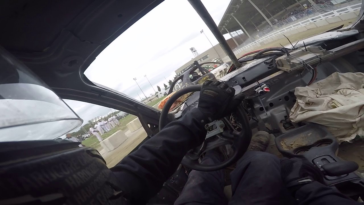 western fair 2018 figure 8 racing heat 3 first person POV 941 car 2nd place finish