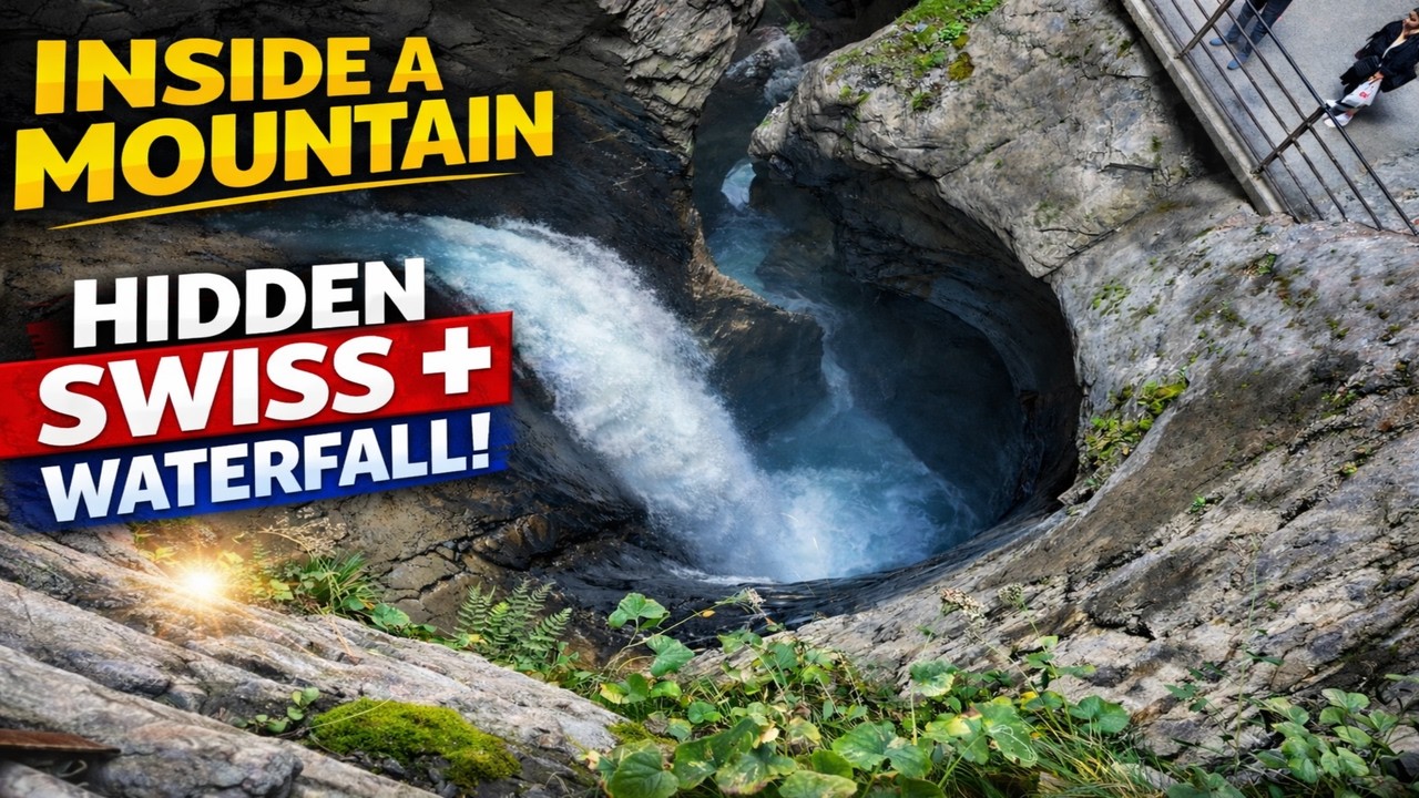 Walking Through a Mountain Full of Waterfalls (Unbelievable)