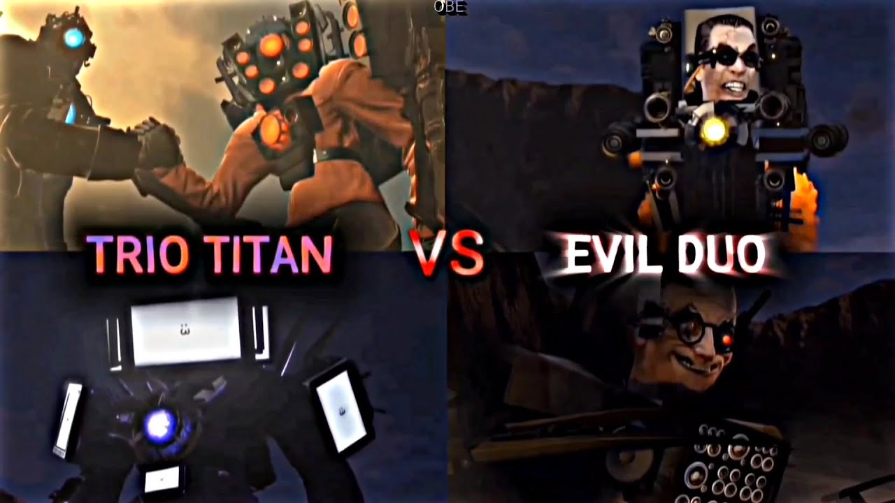 Trio Titan vs Skibidi verse | skibidi toilet 67