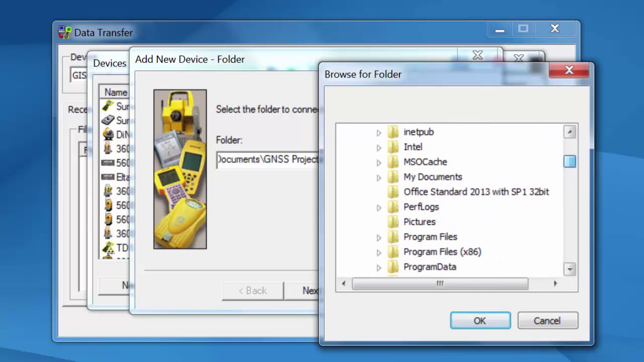 How to Transfer Trimble TerraSync FIeld Data Using an SD card