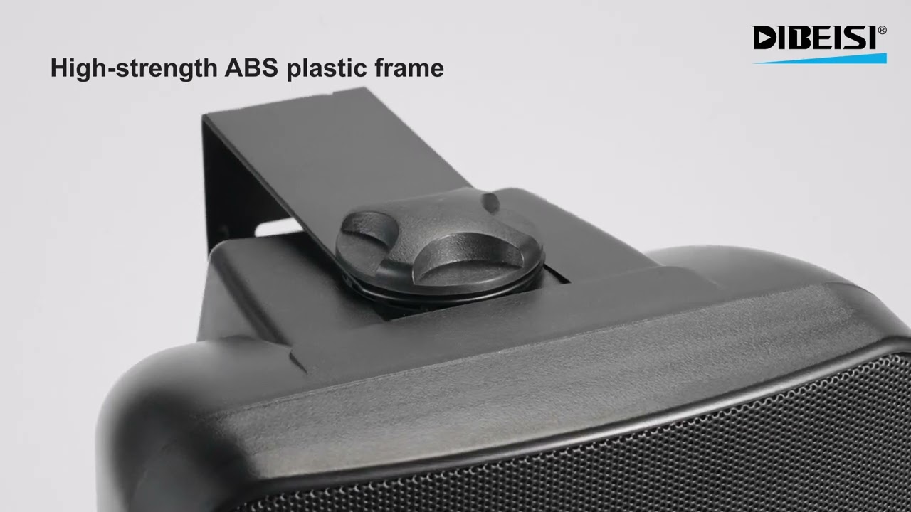 🔊 Meet our High-Quality Public Indoor Speaker Cabinet &mdash; crafted with high-strength ABS plastic.