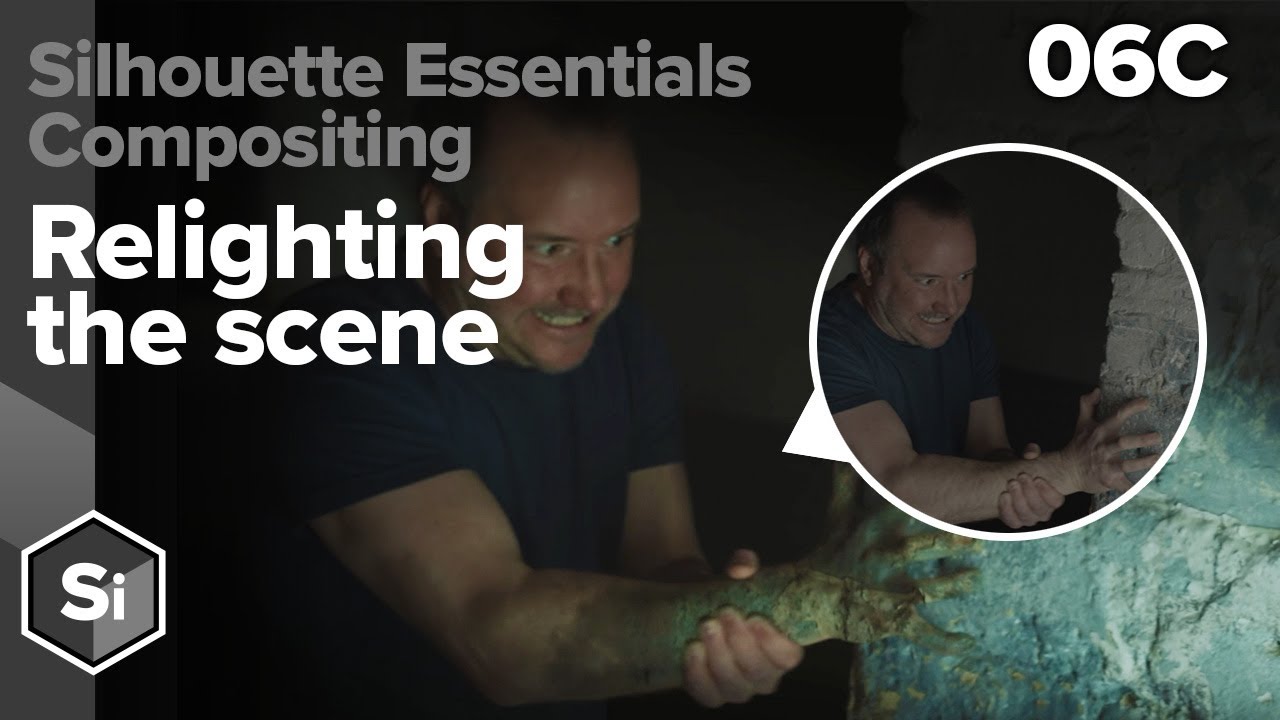 Silhouette Essentials Comp - 06C Relighting and Color Correction [Boris FX compositing]