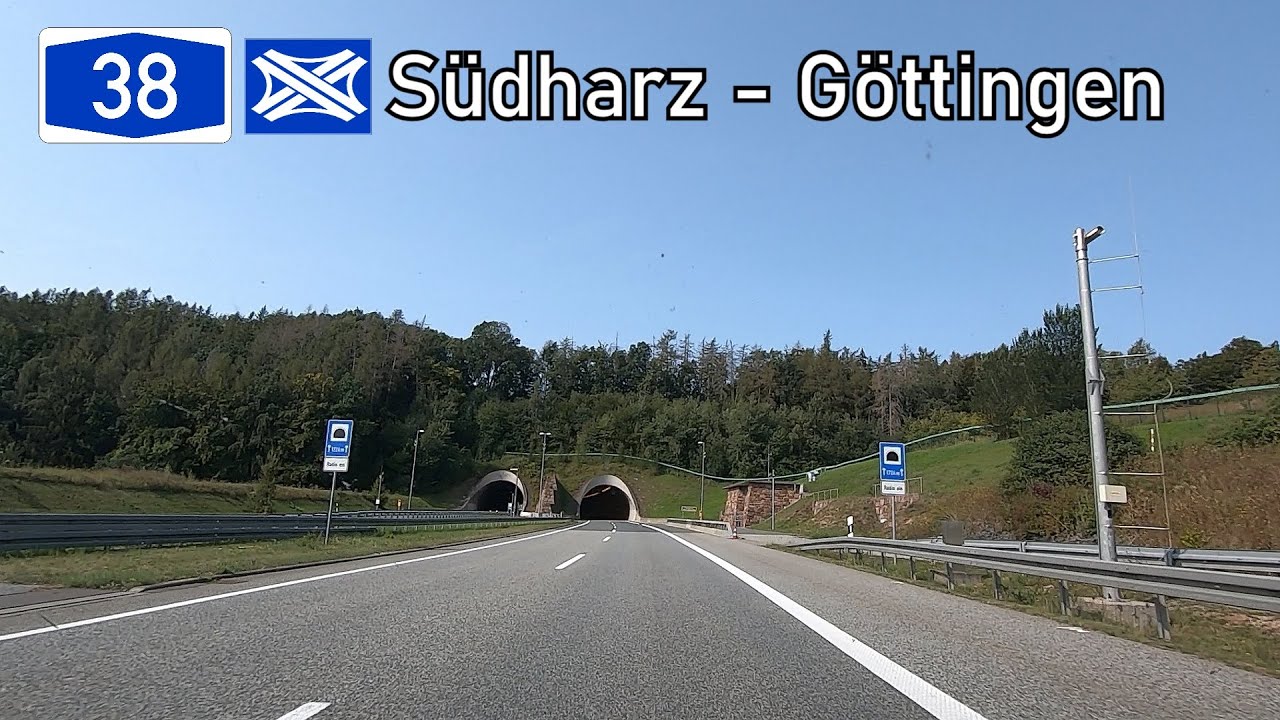 Germany: A38 Dreieck Südharz - Göttingen
