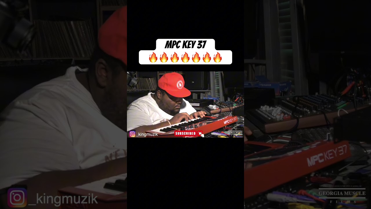 First Beat on The MPC key 37 I Makes Crazy Beat in 5 minutes 🔥🔥 🔥 -