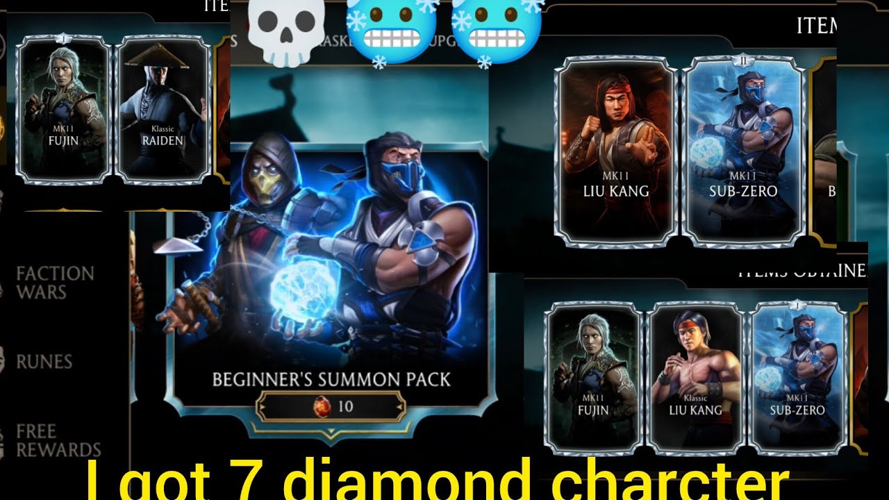 Opening 50 beginner summon pack in mortal kombat Worth or not?