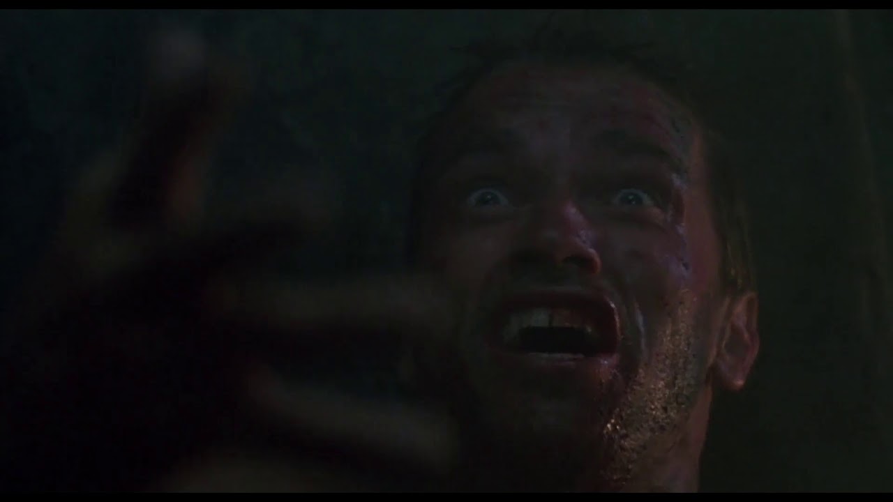 Predator 1 - Kill me, I'm right here! Do it now!