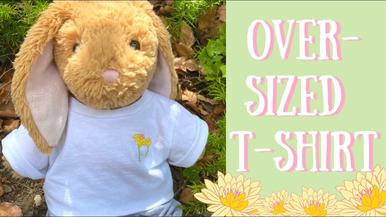 How to Make an Oversized T-Shirt for a Stuffed Animal