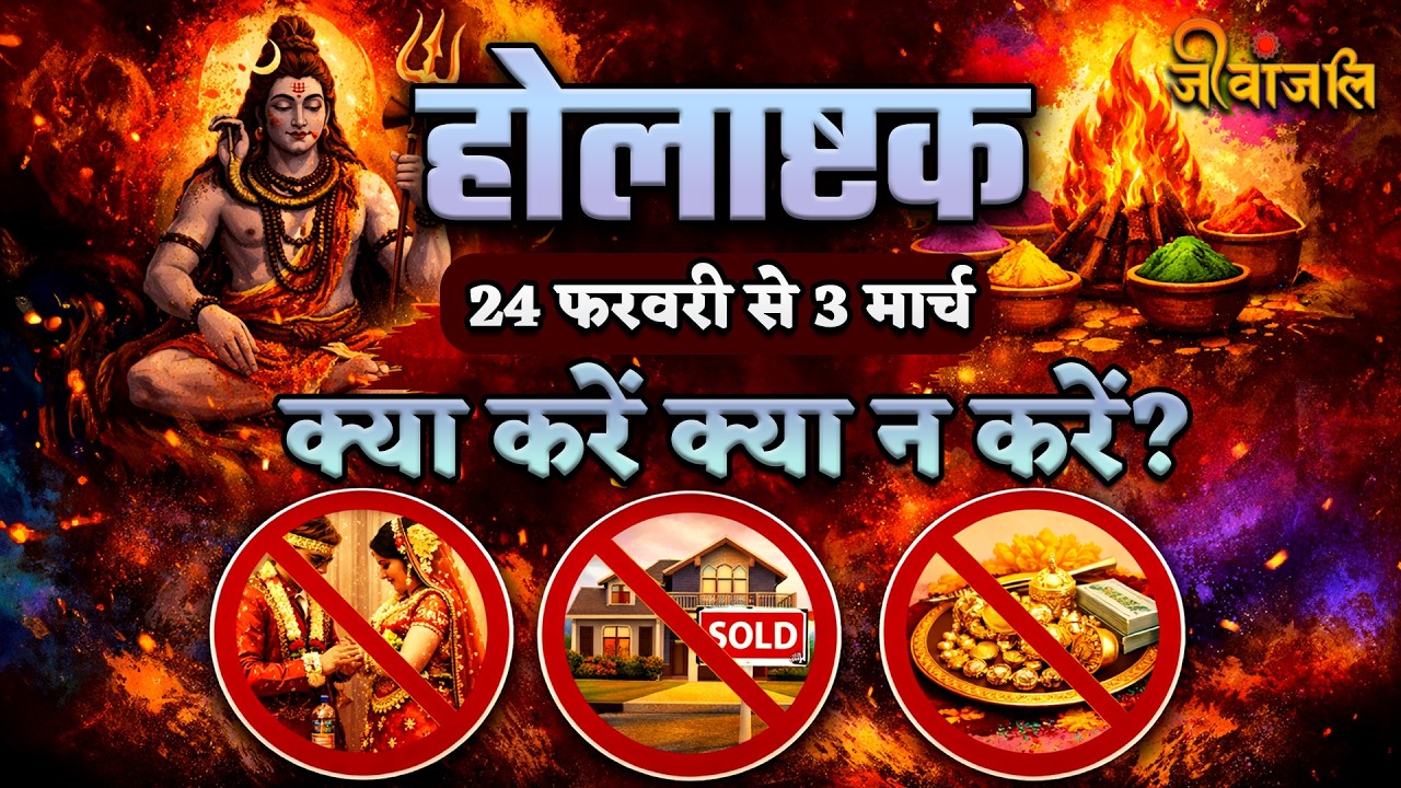 Holashtak 2026:  होलाष्टक से होलिका दहन तक, जानें इन 8 दिनों के दौरान क्या करें और क्या नहीं?