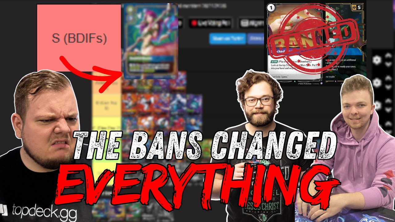Stacked Deck & Ekko Are BANNED...Riftbound&rsquo;s New Meta Tier List