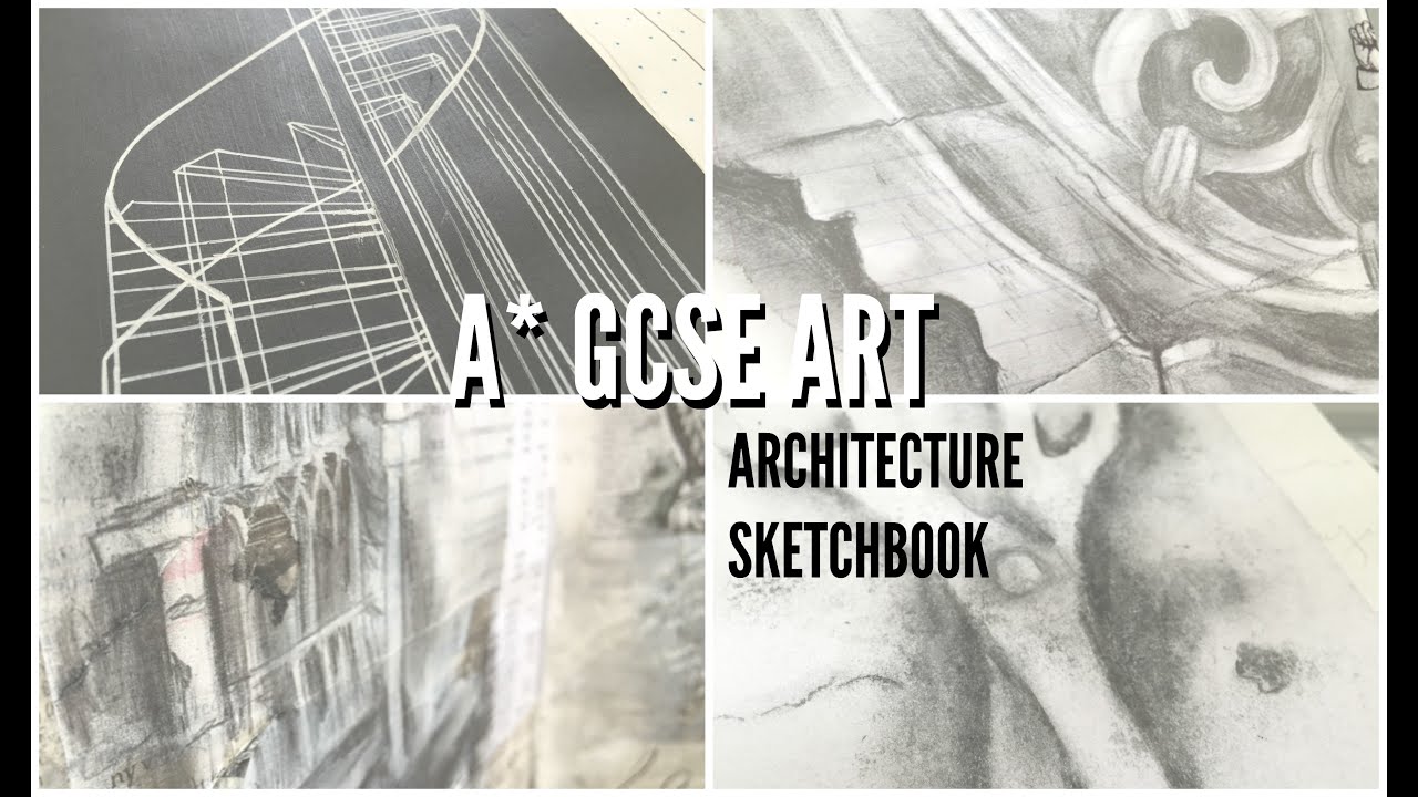 A* GCSE Art Sketchbook - Openings/Architecture