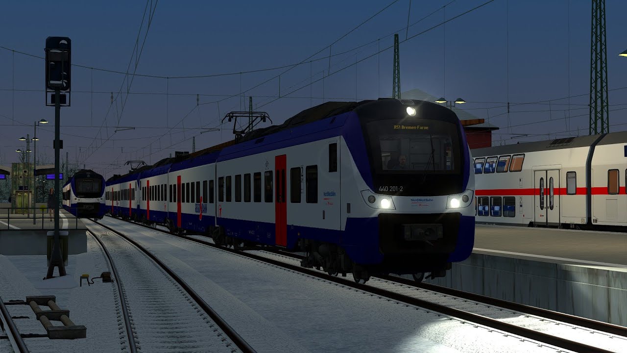 Train Simulator Folge 220 | RS 1 nach Bremen Farge | NordWestBahn | BR 440
