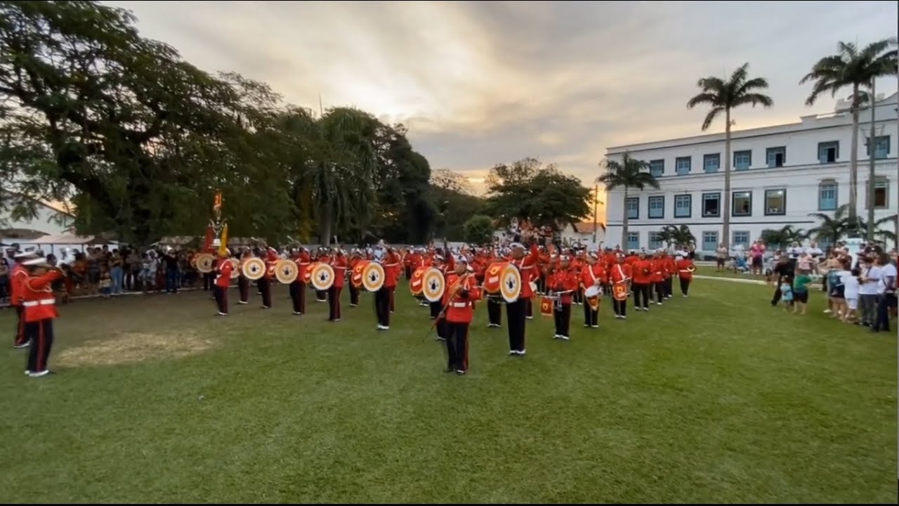 Banda Marcial do Corpo de Fuzileiros Navais - Santa Cruz Bairro Imperial - RJ