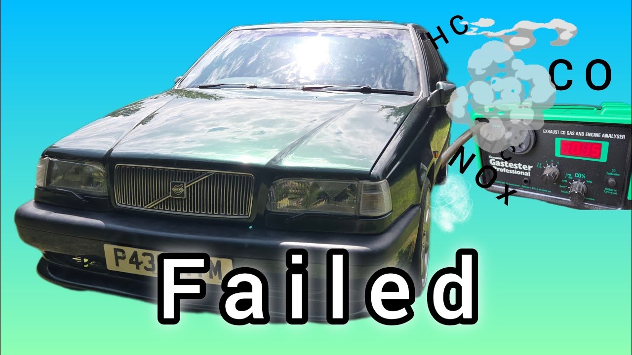 Failed. MOT Emissions