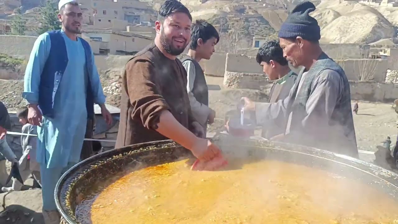 #خیرات عمومی (یرمه و یا دلده) در مسجید حاجی مینگلی ارباب درزاب!