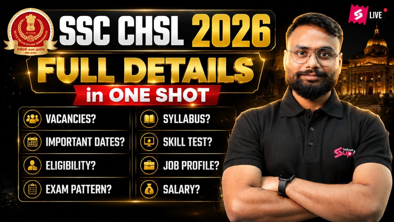SSC CHSL Notification 2026 | SSC CHSL Syllabus 2026 | SSC CHSL 2026 Preparation Strategy| Gaurav Sir
