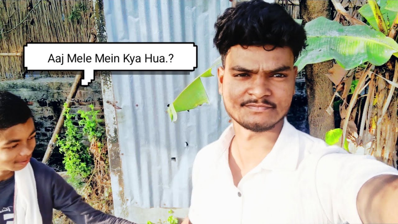Aaj Mela gaya tha ghumne☺