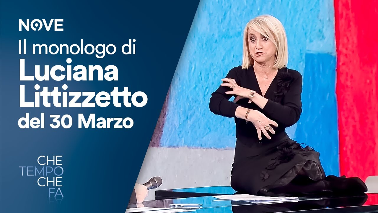 Il monologo di Luciana Littizzetto del 30 marzo | Che tempo che fa